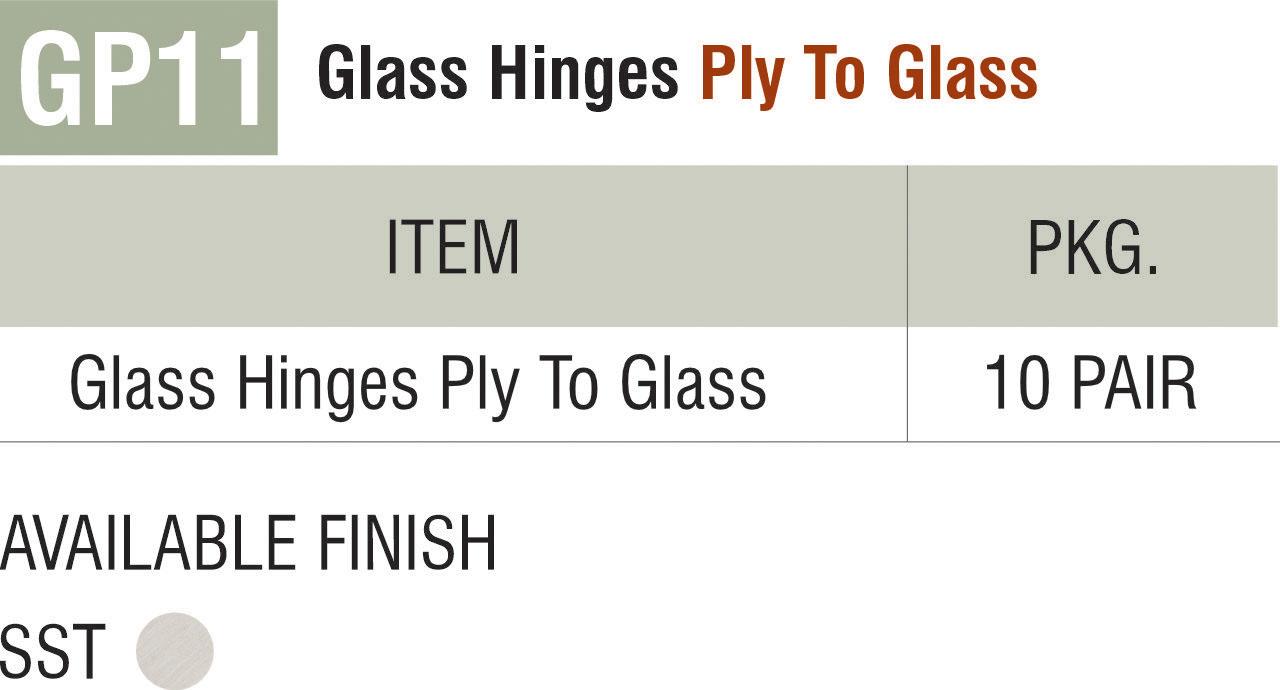 Brass Glass Fittings