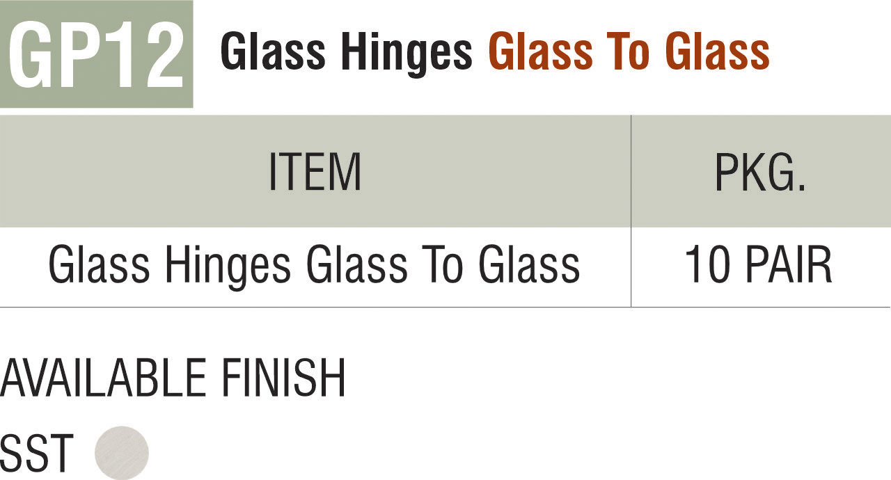 Brass Glass Fittings