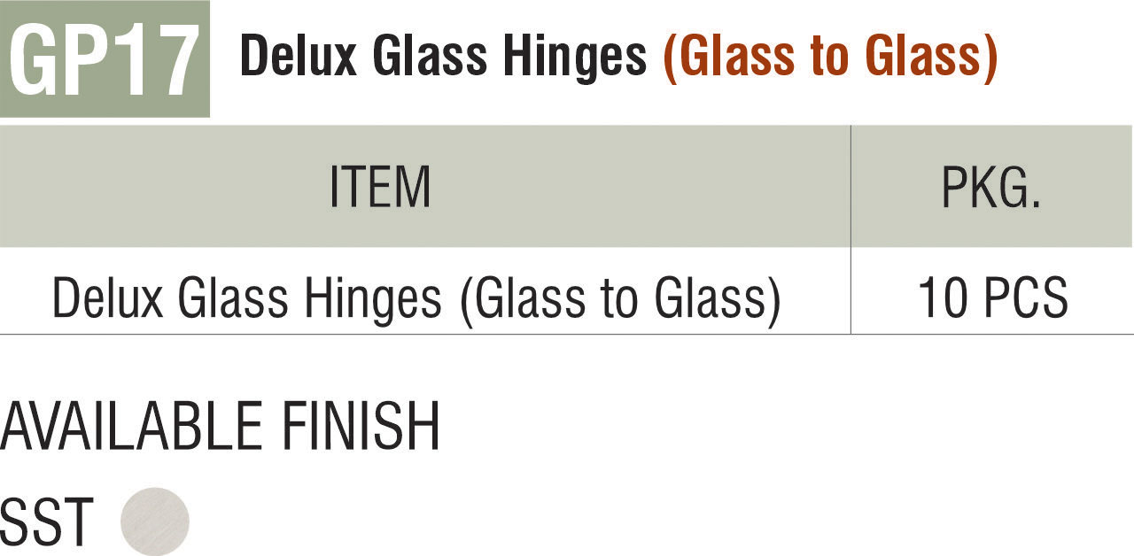 Brass Glass Fittings