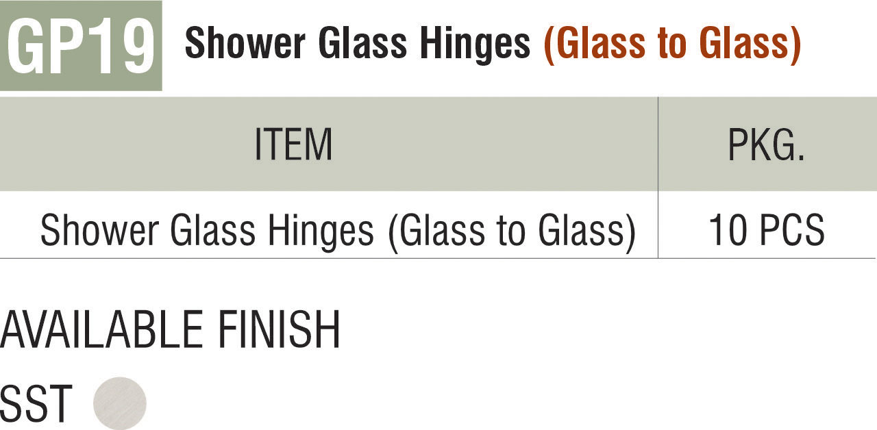 Brass Glass Fittings