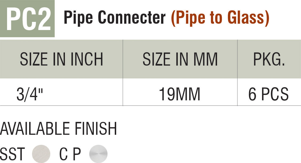 Brass Glass Fittings