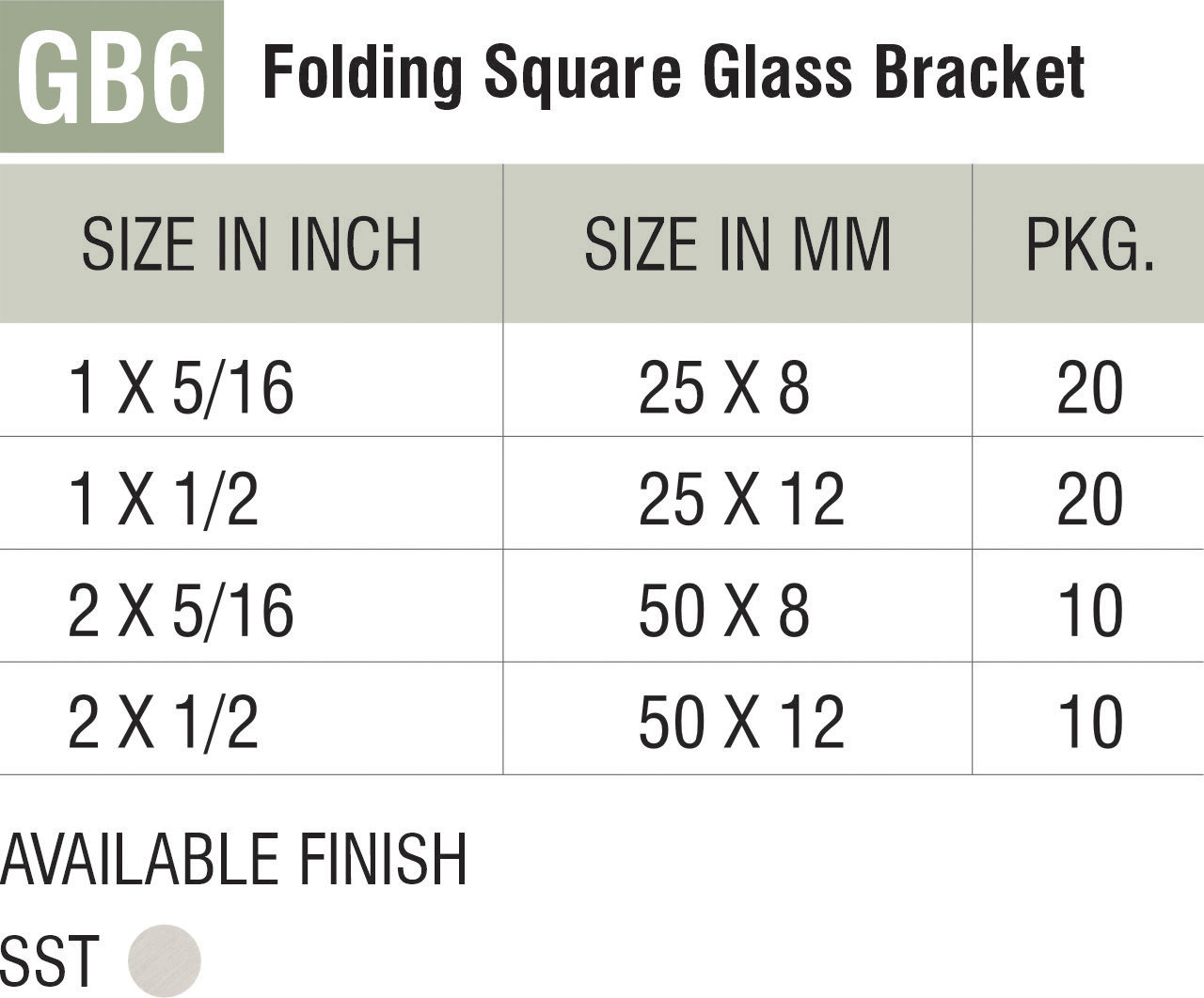 Brass Glass Fittings