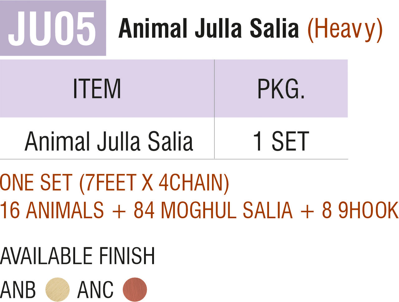 Brass Julla Fittings